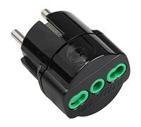 ADAPTATEUR SCHUKO 10/16A+T NOIR 81091 FME [FME ]