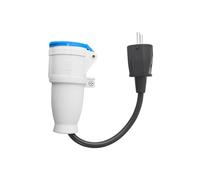Adaptateur Schuko de 3 m avec câble de 3 x 1,5 mm², idéal pour convertir en toute sécurité les connexions électriques à la maison et au bureau, compatible avec plusieurs appareils et facile à utiliser