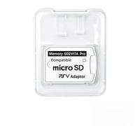 Adaptateur SD2Vita 5.0, Convertisseur Micro SD PSV, Carte Mémoire PS Vita, Convertisseur Compatible PS Vita 1000 2000, Extension Stockage Console, Remplacement Carte Mémoire Compatible HENkaku Enso
