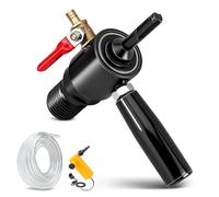 Adaptateur SDS PLUS avec conduite d'eau de 4 m + pompe à eau, adaptateur M22 vers SDS Plus avec raccord d'eau de rinçage intégré, adaptateur de couronne de forage pour carotteuse, couronne de forage