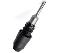 Adaptateur SDSPlus vers SDSMax conçu avec précision pour connexion marteau rotatif, perceuse électrique, ensemble d'outils, adaptateur de perceuse