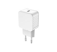 - Adaptateur secteur - 100 % de plastique recyclé - 25 Watt - PD (USB-C) - blanc