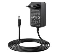 Adaptateur Secteur 12V 2A 24W Universel AC DC 5.5mm x 2.5mm 1.5M Câble 100-240V 50/60Hz Transformateur Sécurisé pour Bandes LED Routeurs Caméras CCTV Disques Durs Haut-Parleurs