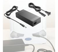 Adaptateur secteur 15 V compatible avec concentrateur d'oxygène Freestyle Comfort - Prise à 2 broches, remplacement pour série AS200, série PW036, BT034-1, MEA-120A15B (Blcak-A (2 broches))