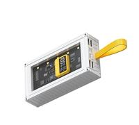 Adaptateur secteur 20 000 mAh haute capacité avec lumière LED et 5 sorties pour les utilisateurs de téléphones lourds, batterie auxiliaire, chargeur de veilleuse LED