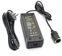 Adaptateur Secteur 230V vers 12V 10A 120W - Convertisseur AC/DC avec Prise Allume-Cigare, Transformateur 220V→12V pour Gonfleur Pneu, Compresseur, Aspirateur Voiture, Glacière