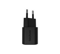 - Adaptateur secteur - 30 Watt - 3 A - PD 3.0, PD/PPS 3.3, AFC, Apple 2.4A, QC 3.0, Huawei Fast Charge (24 pin USB-C) - noir - Europe