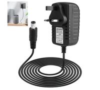 Adaptateur Secteur 30W 18V 1.67A Compatible avec Echo Show 8/10/15/21, pour Echo 2e 3e et 4e Génération, Echo Plus 2e Génération - Chargeur Stable et Sécurisé avec Câble 2 m Noir