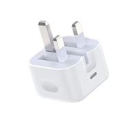 - Adaptateur secteur - 5 V-12 V, 110-230 V - 20 watt - 3 A - PD 3.0 (USB-C) - blanc - Royaume-Uni