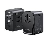 - Adaptateur secteur - 65 Watt - 10 A - 4 connecteurs de sortie (2 x USB-C, USB, Connecteur AC)