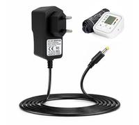 Adaptateur Secteur 6V 1A pour Tensiomètre Omron, Chargeur de Remplacement Omron avec Prise EU, Compatible avec Les Séries Omron X7, M2, M3, M5, M6, M7, Alimentation 6V avec Système de Protection