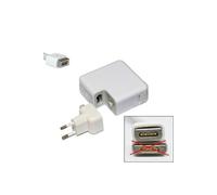 Adaptateur Secteur - 85W - Compatible pour MacBook Pro 15" 17" - A1260 MB133LL A - MB134LL A - Tranfo Bloc Secteur Alimentation - Magsafe 1 (pas