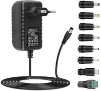 Adaptateur Secteur 9V 2A, Ac220V 230V Pilote D'Alimentation Avec Adaptateur 8 Prises Dc9V 2000Ma 1500Ma 1000Ma 500Ma Chargeur Convertisseur Sans Fil Ac-Dc (Dc9V 2A)[Z628]