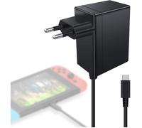 Adaptateur Secteur AC Chargeur pour Nintendo Switch Lite et Nintendo Switch Console 15V/2.6A Charge Rapide,Support Le Mode TV