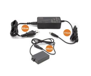Adaptateur secteur ACK-E8 compatible avec Canon - avec batterie factice