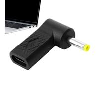 Adaptateur secteur adaptateur USB C - Convertisseur de charge de puissance CC compact - Adaptateur de chargeur de port anneau | Connecteur de chargeur USB C pour bureau de travail, configuration