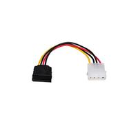 - Adaptateur secteur - alimentation interne 4 plots (F) pour alimentation SATA (M) - 15 cm