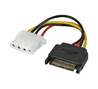 - Adaptateur secteur - alimentation interne 4 plots (F) pour alimentation SATA (M) - 15 cm