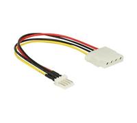 - Adaptateur secteur - alimentation interne 4 plots (F) pour connecteur mini-alimentation 4 broches (M) - 5 / 12 V - 15 cm