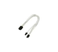 - Adaptateur secteur - Alimentation PCIe de 8 broches (6+2) (M) pour Alimentation PCIe de 6 broches (F) - 30 cm - blanc