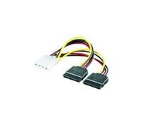 - Adaptateur secteur - alimentation SATA (F) pour alimentation interne 4 plots (M)