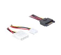 - Adaptateur secteur - alimentation SATA (M) pour alimentation interne 4 plots, connecteur mini-alimentation 4 broches (F) - 30 cm