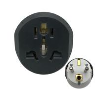 Adaptateur Secteur Allemagne - Convertisseur de Prise de Voyage de Type F, répartiteur de Prise Murale européenne, Pris Shucko | France Espagne Corée Russie Grèce Norvège Islande Suède Trip Essential