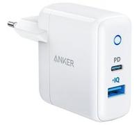 Adaptateur secteur Anker PowerPort 35 Watt 3 A IQ, PD 2 connecteurs de sortie (USB, 24 pin USB-C) G