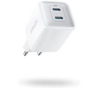 Adaptateur secteur Anker PowerPort III 40 Watt 3 A IQ 3.0 2 connecteurs de sortie (2 x USB-C) Blanc Blanc G