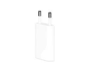 Adaptateur Secteur Apple MGN13ZM/A 5W Universel Blanc - Alimentation Interne Compatible iPhone, iPad, iPod, Apple Watch - Référence MGN13ZM/A
