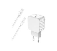 BIGBEN Connected adaptateur secteur - avec câble Lightning - 24 pin USB-C - 20 Watt - Certifié MFI