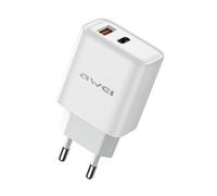 Adaptateur Secteur - AWEI - PD81-EU - 22,5 W - Charge Rapide - Protection Surcharge