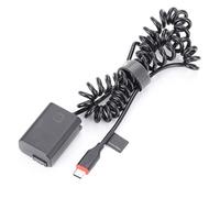 Adaptateur secteur/batterie factice NP-FW50 AC-PW20 pour appareils photo Sony Alpha A6400 ILCE-6400 6500 6300 6000 5100 5000 3000