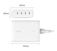 Adaptateur secteur - Belkin - Belkin BoostCharge Pro - technologie GaN - 200 Watt - 5 A