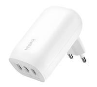 Adaptateur secteur - Belkin - BoostCharge - 67W - 3 Ports USB-C - Design compact