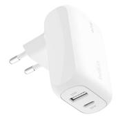 Adaptateur secteur - Belkin - BoostCharge - USB-C Power Delivery 30W - USB 12W - Compact et léger