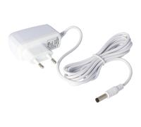 Adaptateur secteur blanc pour Tivoli Audio PAL, iPAL Radio 12 Volt, courant de charge 600mA, fiche de raccordement DC 5,5 x 2,1mm