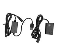 Adaptateur Secteur CC factice NP-FW50 avec câble USB pour A7, A7R, A7S, A7M, A7II, A7S2