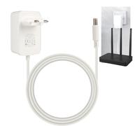 Adaptateur Secteur Chargeur 12V 3A Compatible avec Tous Les routeurs AVM Fritz!Box, y Compris Les modèles 7682, 7590, 7530 AX et 6850 LTE, câble de 2 mètres en Blanc pour Une Utilisation optimale