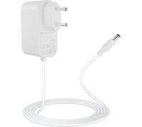 Adaptateur secteur chargeur 12V 3A pour tous les routeurs WLAN/Fiber/Cable AVM Fritz!Box,chargeur pour AVM Fritz!Box 7682,7590,7590 AX,Fritz Box pour routeur,adaptateur de charge,2M Blanc