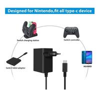 Adaptateur Secteur Chargeur chargercable Type C pour Nintendo Switch
