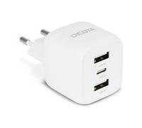 - Adaptateur secteur - compact, ordinateur portable - 32 Watt - 3 A - 3 connecteurs de sortie (24 pin USB-C, 2 x USB) - blanc - Europe