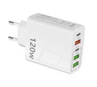 Adaptateur Secteur Compact - Station Cube Multifonction, Module d'alimentation Mobile, Connecteur Mural | Vitesse Maximale du Système De Six Ampères, Fourniture Sûre D'appareils Numériques Tourisme