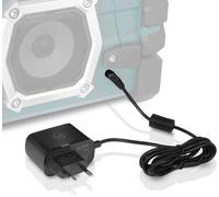Adaptateur Secteur Compatible Avec Makita Radio Dmr 116 112 110 109 108 107 106 Bmr 105 104 103 Chargeur Remplace L'Original Câble De Charge Se00000101 Se00000078 Se00000265, 180Cm