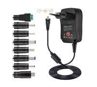 Adaptateur Secteur Convertisseur De Chargeur 35w 3,5a 3v/4.5v/5v/6v/7.5v/9v/12v, 7 Types D'embout Pour Balances -Visiodirect-