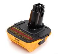 Adaptateur secteur DCA1820 convertit les outils 18 V pour batteries 20 V, compatible avec DCB206 DCB201 DCB609 DC9096 DC9098 DW9096 DW9099, construction en plastique robuste pour bricolage