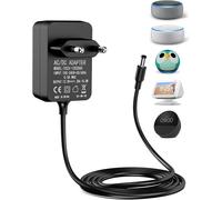 Adaptateur Secteur de 15 W pour Echo Dot 3e/4e génération Echo Dot avec Horloge 3e/4e génération Dot Kids Edition 3e/4e génération Echo Show 5 ¿1re/2e génération¿ Echo Spot et Fire TV Cube