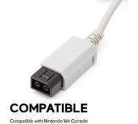 Adaptateur secteur de remplacement pour Nintendo Wii, compatible avec le câble d'alimentation de la console Wii, fonction de régulation automatique