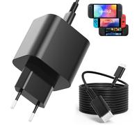 Adaptateur Secteur de Switch 2,Chargeur pour Nintendo Switch 2 (Noir)