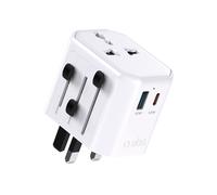 Adaptateur secteur de voyage universel USB-C USB-A (UE, Royaume-Uni, États-Unis,